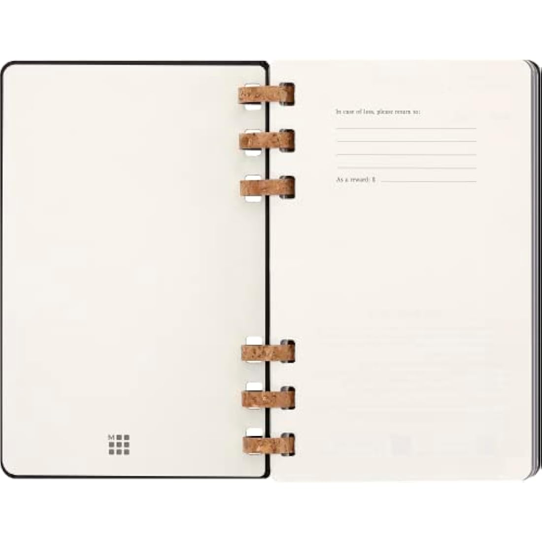 Moleskine Monthly and Weekly Spiral Agenda 12 Months 2024, Agenda 2024, Size Large 15x21, Hard Cover and Elastic Closure, Colour Black