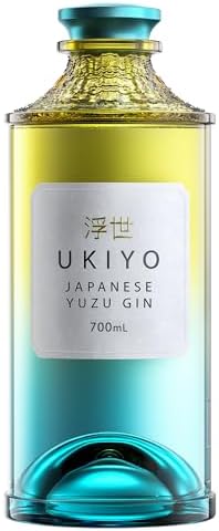 UKIYO Yuzu | Japanese | Craft | Gin | Citrus | Yuzu, Juniper & Coriander | Distilled with 5 native Japanese botanicals | 40% ABV | 70 cl