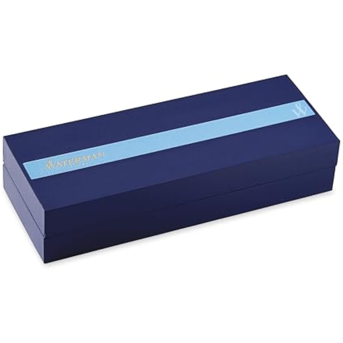 Waterman Expert Ballpoint Pen | Gloss Black with 23k Gold Trim | Medium Tip | Blue Ink | Gift Box