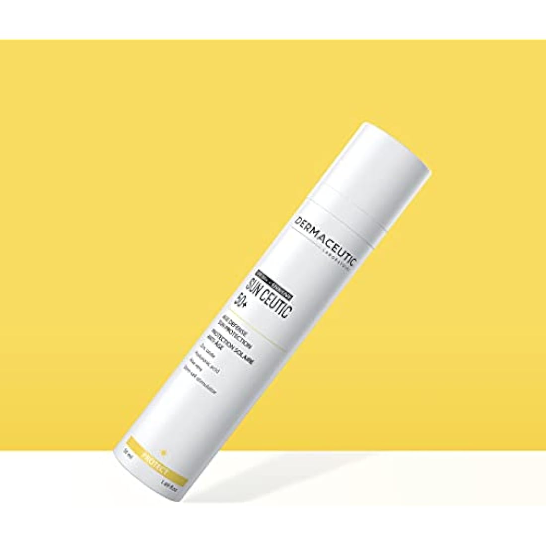 Dermaceutic Sun Ceutic 50+ - Sun cream SPF 50+ - Full spectrum protection sunscreen with powerful UVA/UVB filters - Defense face sun block - 50ml