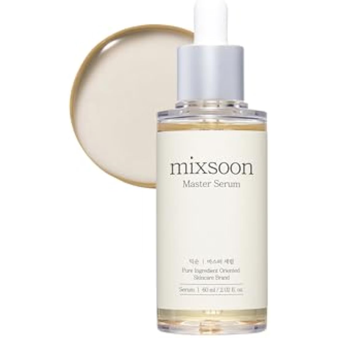 mixsoon Master Serum, Moisturizing Serum for Healthy Skin and Improve Skin Barrier, Cruelty Free