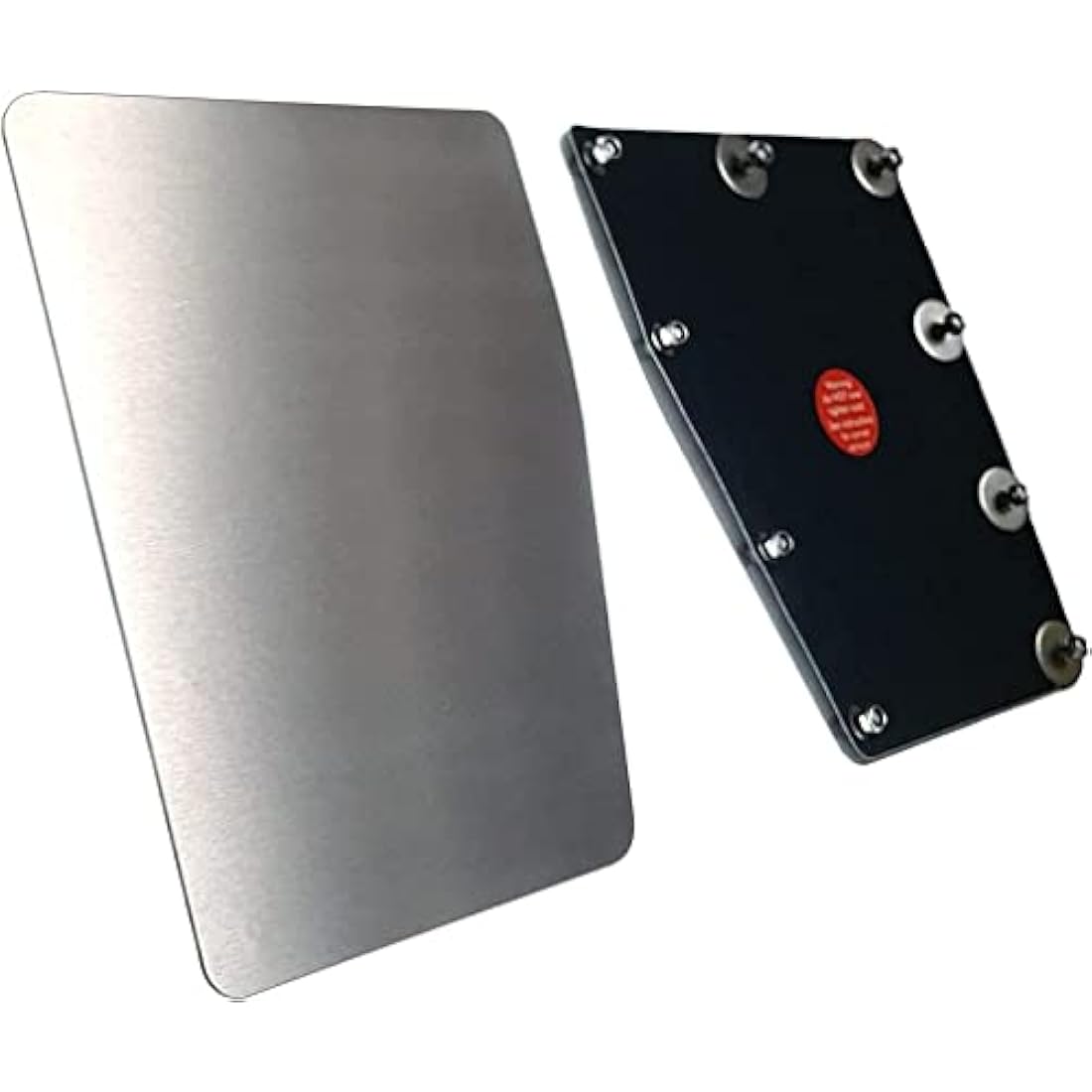 Sussex Installations FOR3-NSL-EXT-001 Brushed stainless Repair/security shield compatible with Ford Custom (2013 > 2023) van - left side/nearside loading door.