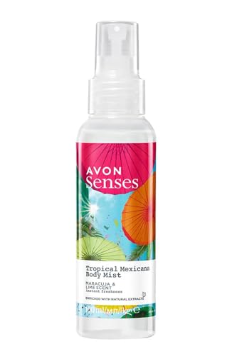 Avon Senses Body Mist 100ml (Tropical Mexicans Maracuja & Lime Scent)