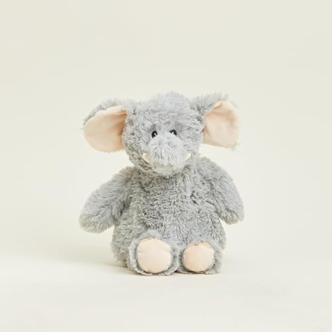 Warmies Plush Elephant Microwavable Weighted Teddy with French Lavender Scent, Hot or Cold for Cool Relaxation and Warm Relief
