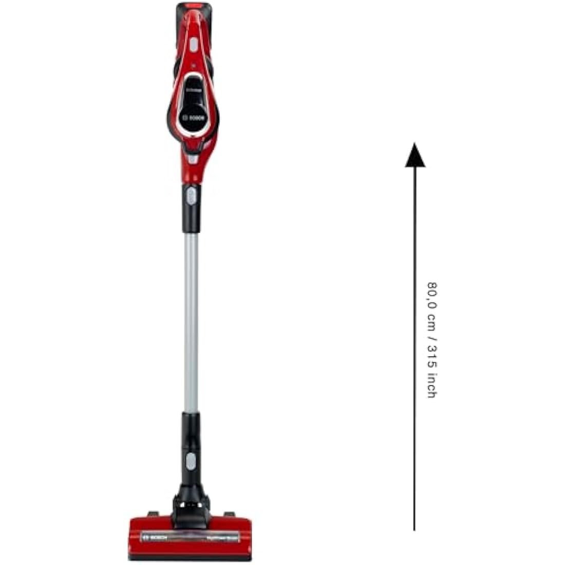 Theo Klein 6808 Bosch Unlimited vacuum cleaner I With suction and sound function I Rotatable and removable floor nozzle I Toys for children aged 3 and over