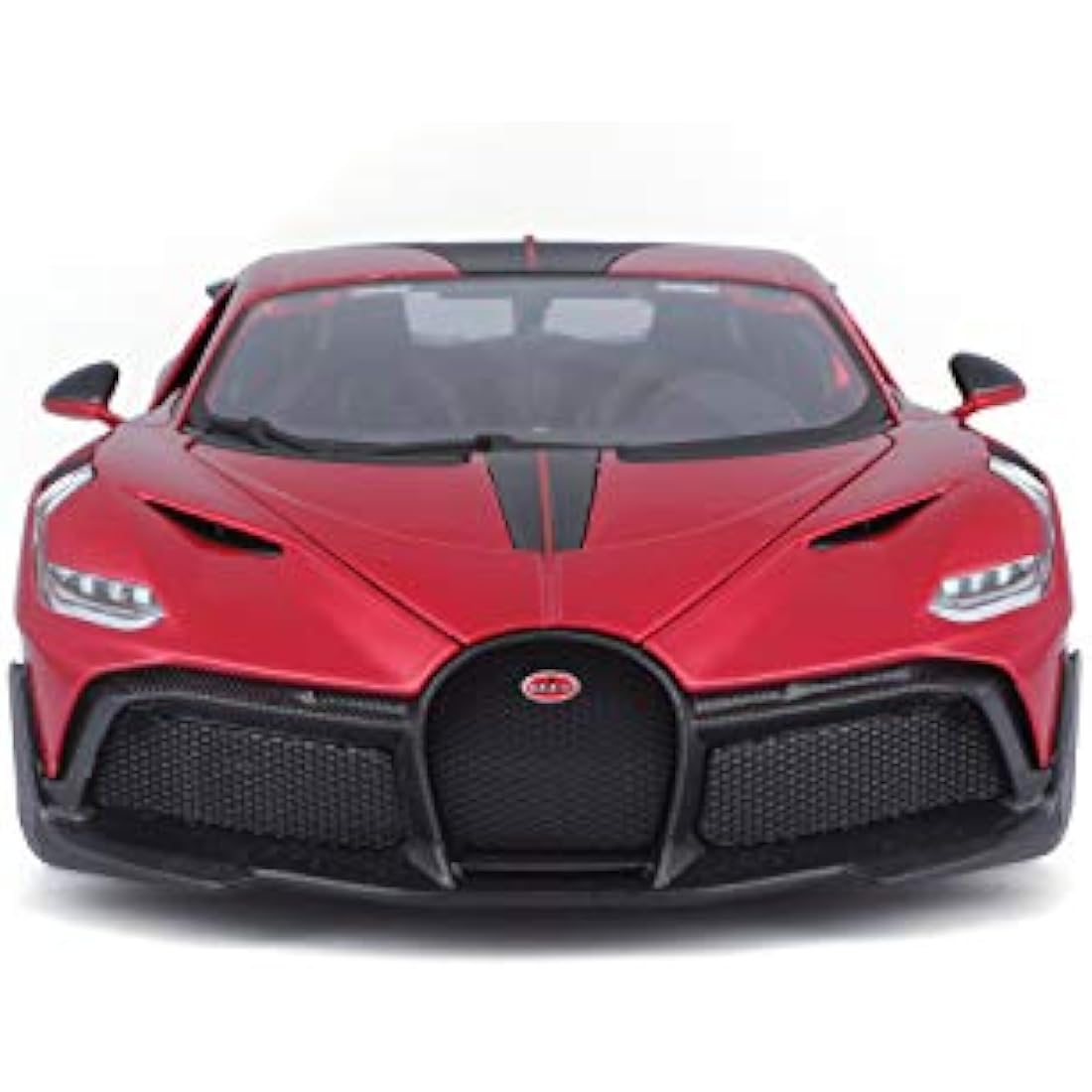 Bburago Bugatti Divo 18-11045R Model Car 1:18 Scale Opening Doors and Bonnet 25 cm Red