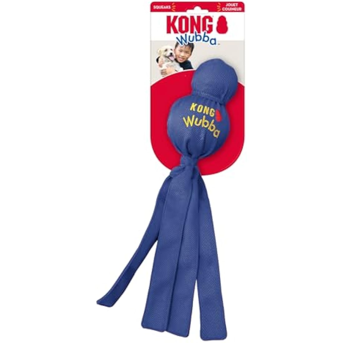 KONG Wubba Dog Toy - Assorted Colours, X-Large
