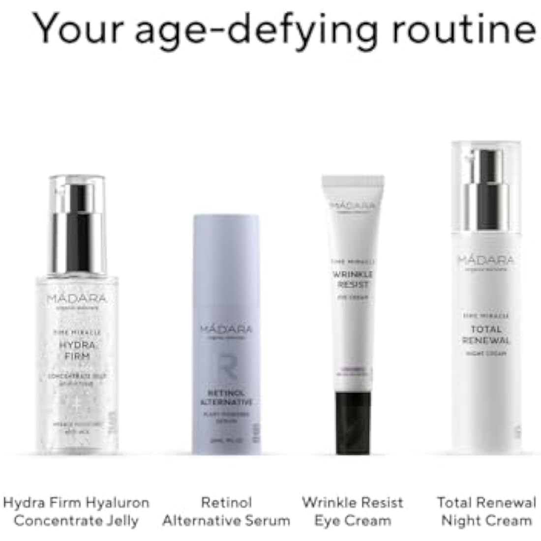 MÁDARA Organic Skincare | RETINOL ALTERNATIVE Plant-Powered serum, 30ml – Natural retinol alternative, Dermatologically proven to match synthetic retinol's efficacy, Non-irritating formula
