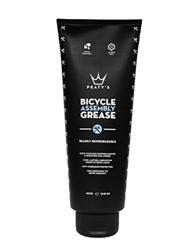 Peaty's General Bicycle Assembly Grease (400g) Readily Biodegradable Easy Application,High Performance,Long Lasting Under Extreme Loads - Great for All Bike Builds and Maintenance