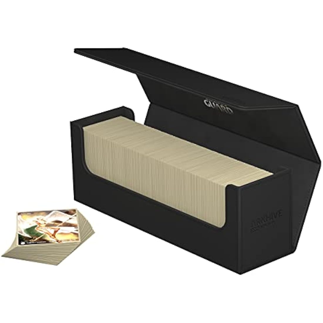Ultimate Guard Arkhive 400+ XenoSkin Monocolor Black