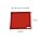 TEN-HIGH Red Silicone Rubber Sheet, 1000mm x 1000mm High Temperature Resistant Anti-collision Silicone Rubber Board(Thickness: 3mm),Used for Make Gaskets and Seals.