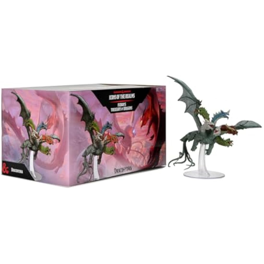 D&D Fizban's Treasury of Dragons Premium Set 2 Dracohydra: D&D Icons of the Realms Miniatures