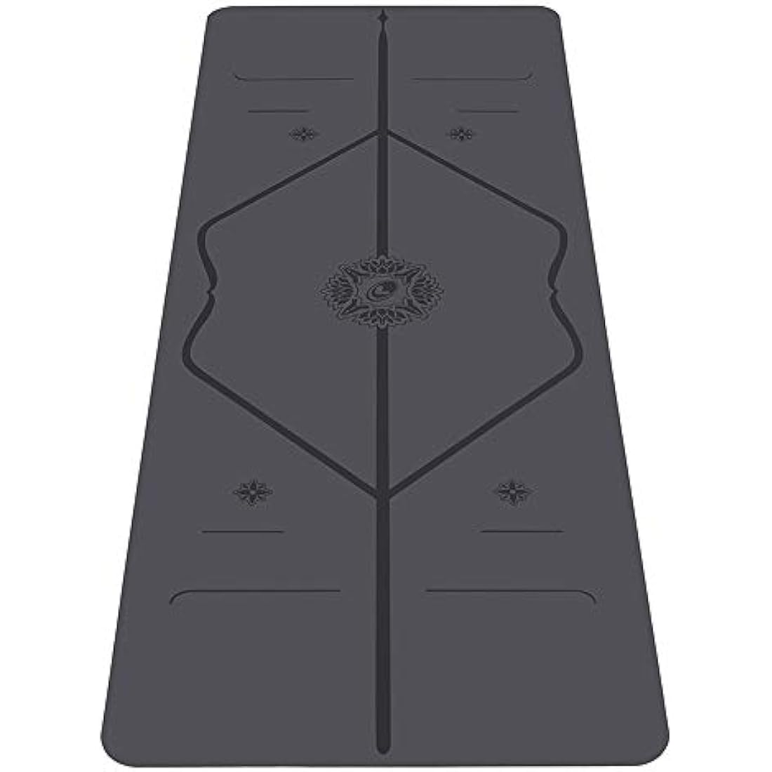 Liforme Special Yoga Mat - Patented Alignment System, Warrior-like Grip, Non-slip, Eco-friendly and Biodegradable, sweat-resistant, Long, Wide and Thick, 4.2mm thick mat for comfort