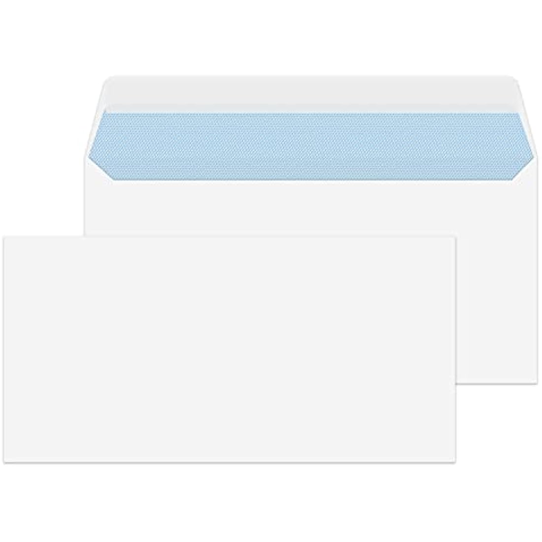 Blake Purely Everyday DL 110 x 220 mm 100 gsm Peel and Seal Envelopes (23882/50 PR) White - Pack of 50