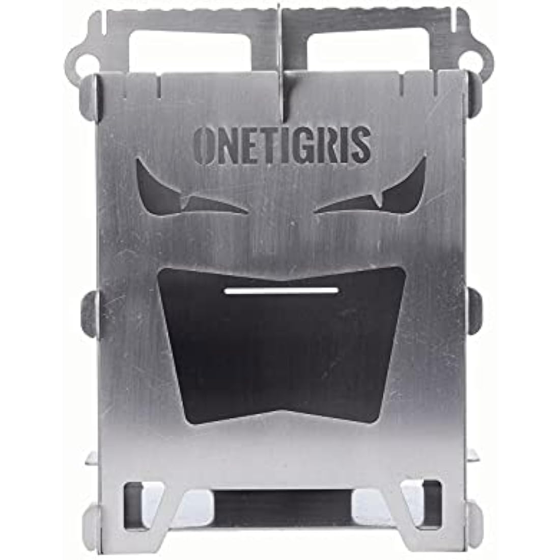 OneTigris ROCUBOID Titanium Wood Stove EVIL EYES Version, Weighs 400g