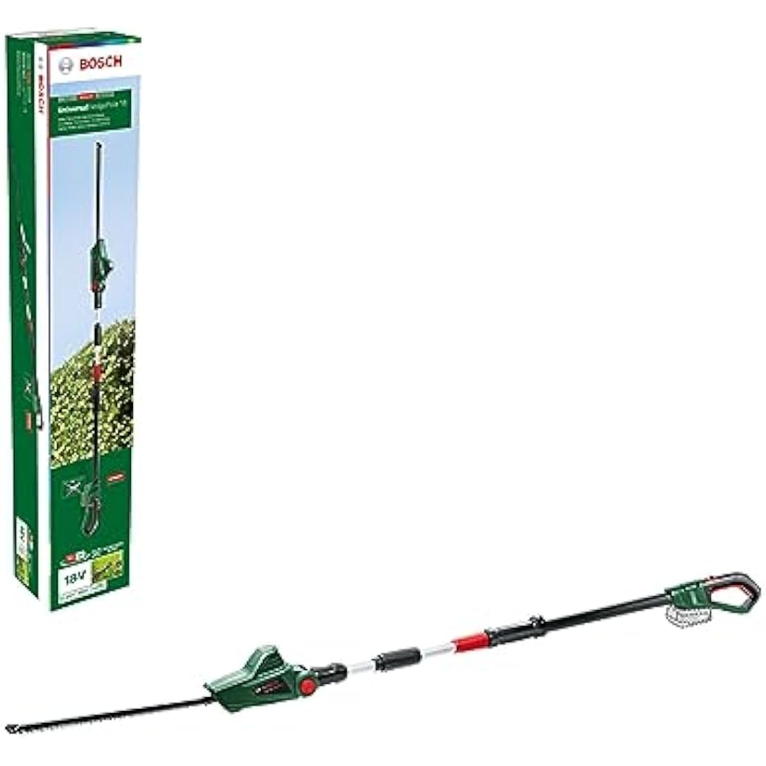 Bosch Cordless Telescopic Hedge Trimmer UniversalHedgePole 18 (Without Battery and Charger)
