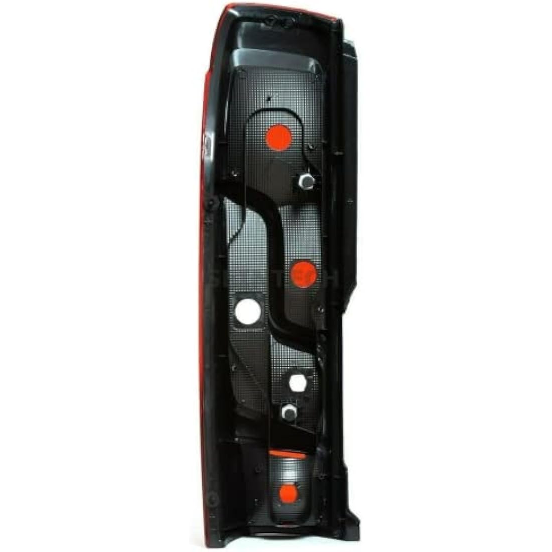 Seintech Plastic Tail Light - Right Driver Side O/S Driver Side Tail Light Lens - Red/clear, LED, RHD Vehicles Only - For Peugeot, Citroën, Fiat 2014 Onwards