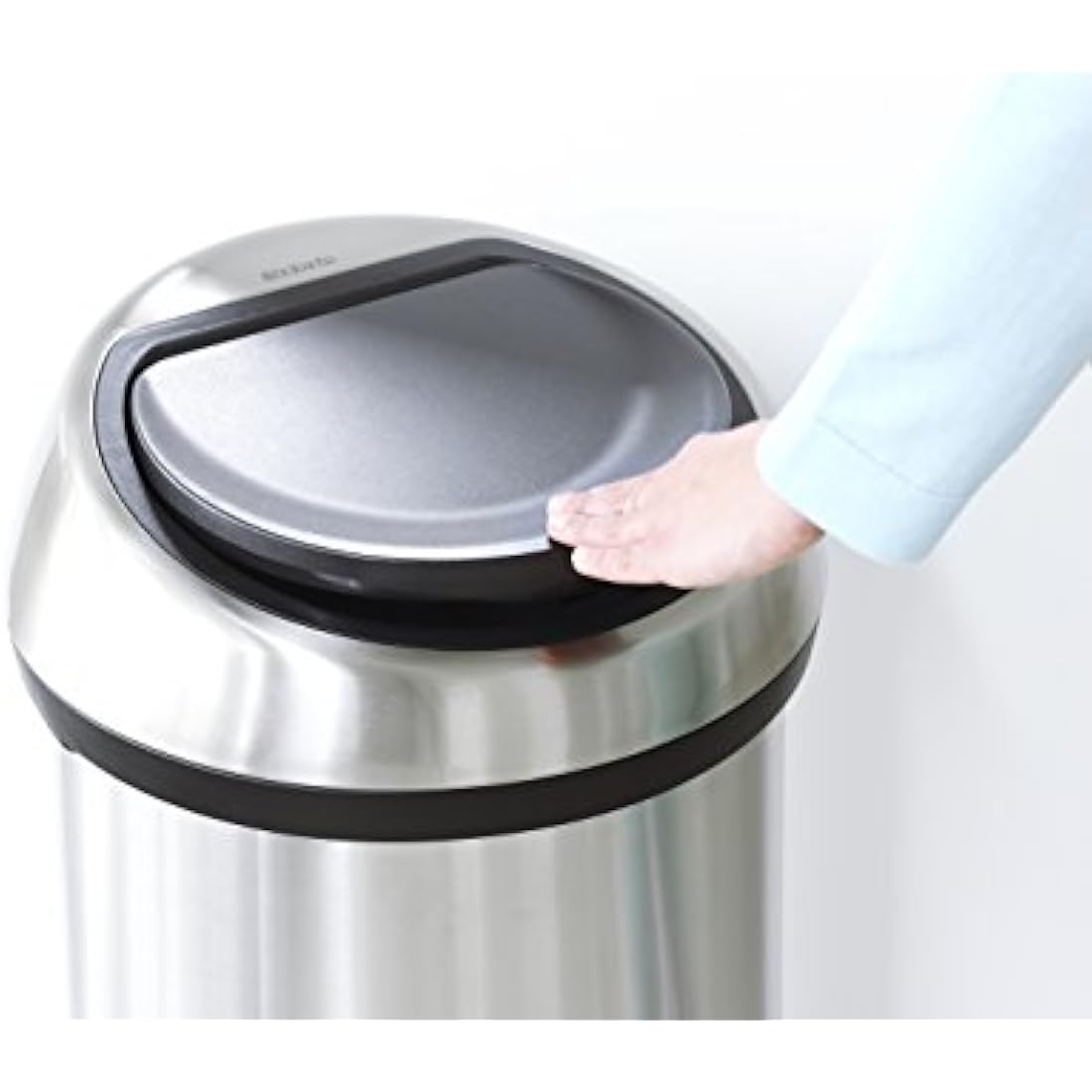 Brabantia Touch Bin Brilliant Steel, 60 L