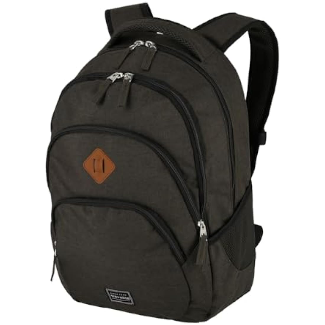 travelite hand luggage backpack, laptop backpack 15.6 inch, BASICS, daypack, daypack with many compartments, 45 cm, 22 liters