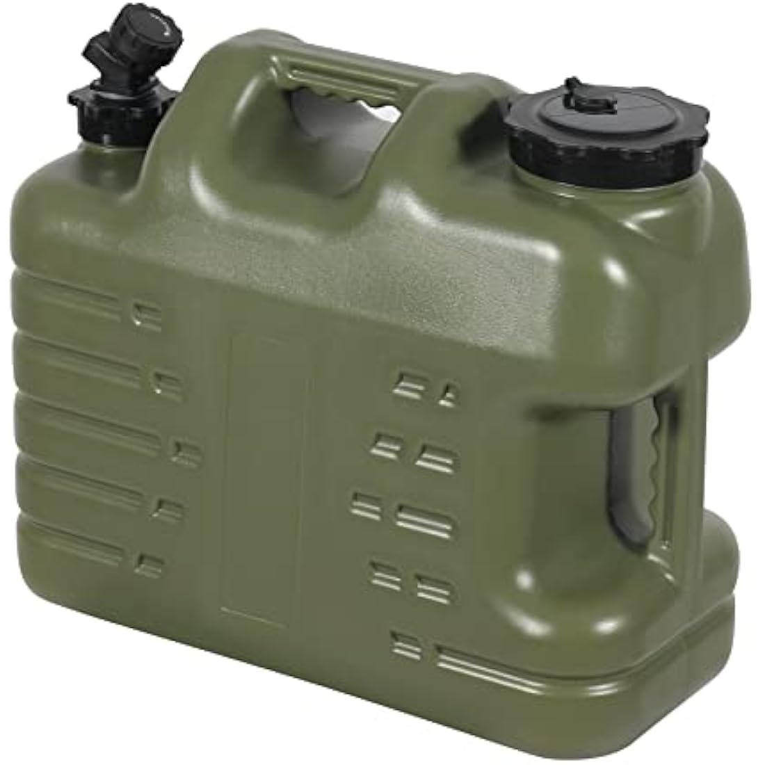 REDCAMP 15L/18.5L Camping Water Container with Tap, Portable Water Bottle Carrier with Spigot for Camping Hiking Outdoor