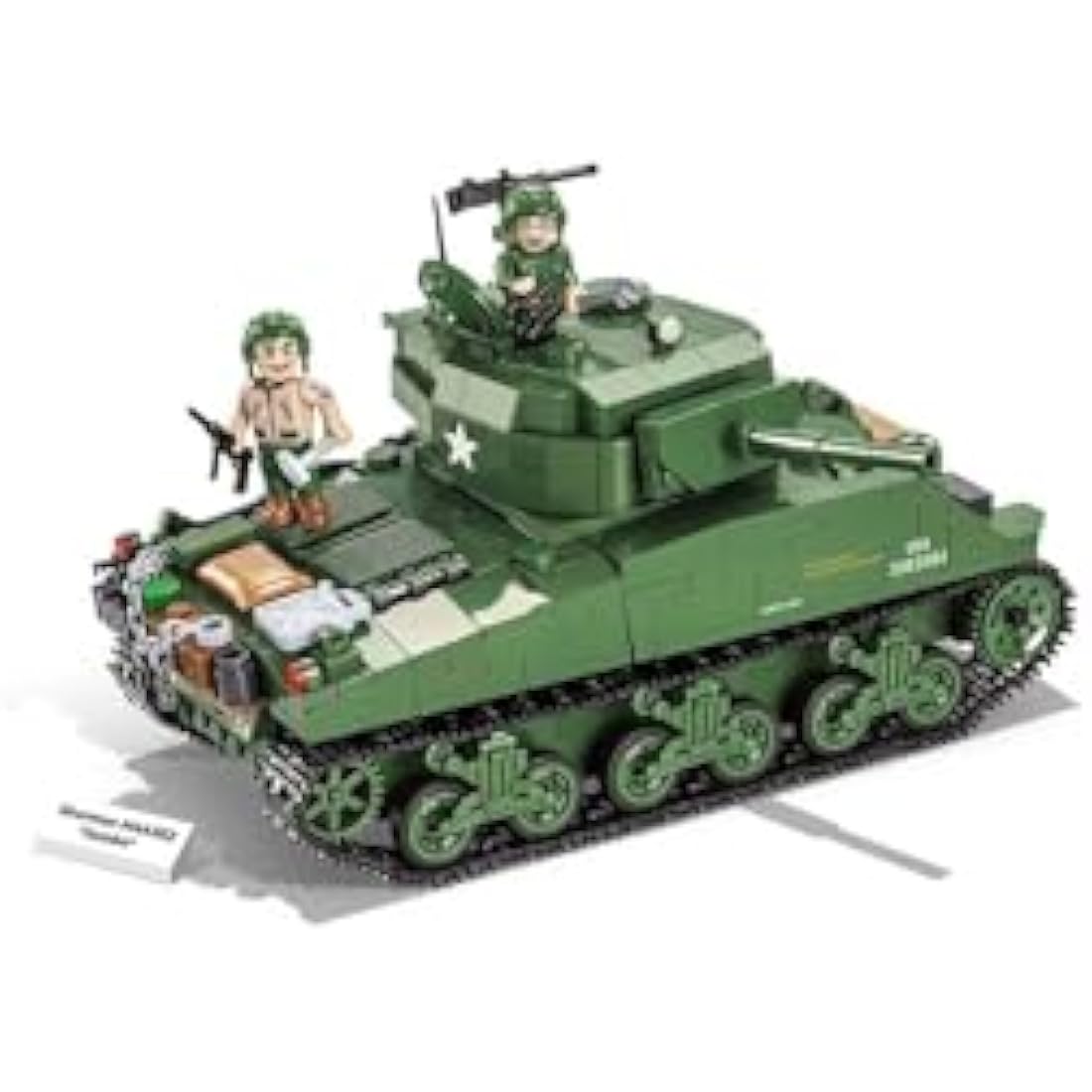 COBI Sherman M4A3E2 JUMBO,Green, Petit