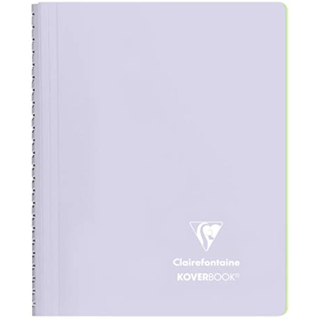 Clairefontaine 366781C Set of 5 Spiral Notebooks Koverbook Blush - A5 14,8x21 cm - 160 Lined Pages - White Paper 90 g - Opaque Polypro Cover - Random Colours