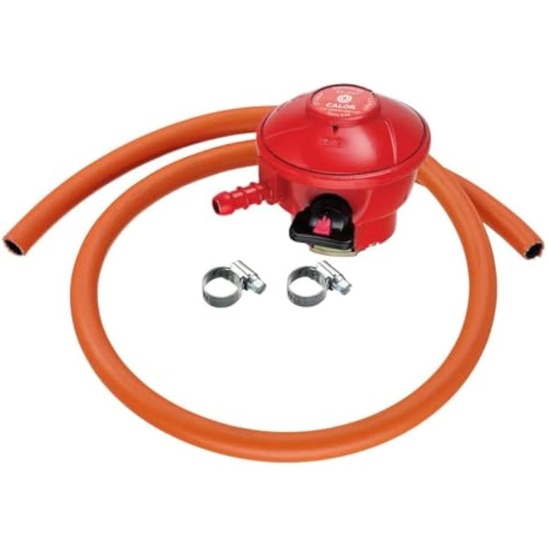 CALOR GAS Brand 27Mm Pato Gas Regulator 2Mt Hose/Pipe & 2 Clips