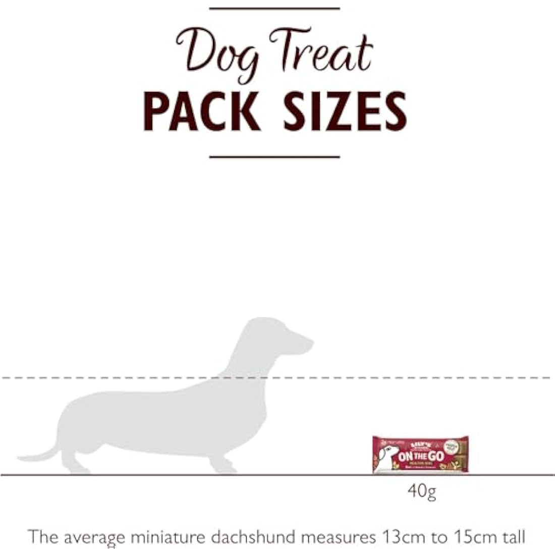 Lily's Kitchen Made with Natural Ingredients Beef On the Go Bars for Dogs 16 x 40g