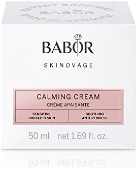 BABOR SKINOVAGE Calming Cream, Face Cream for Sensitive Skin, Moisturizer without Dyes or Fragrances, Vegan formula, 50 ml