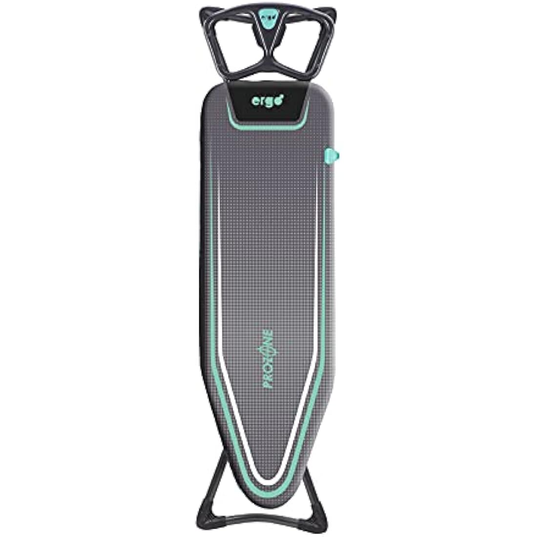 Minky Ergo Plus Mint Prozone Ironing Board 122 x 38cm, Black