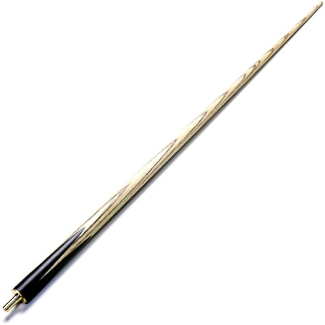 CUESOUL 57" Handcraft 3/4 Jointed Ebony Snooker Cue with Union Jack Flag Design