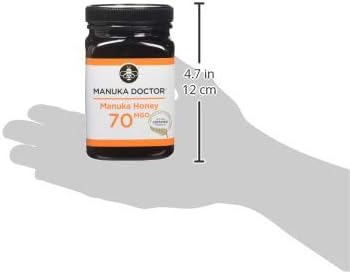 Manuka Doctor 70 MGO Manuka Honey, 500 g