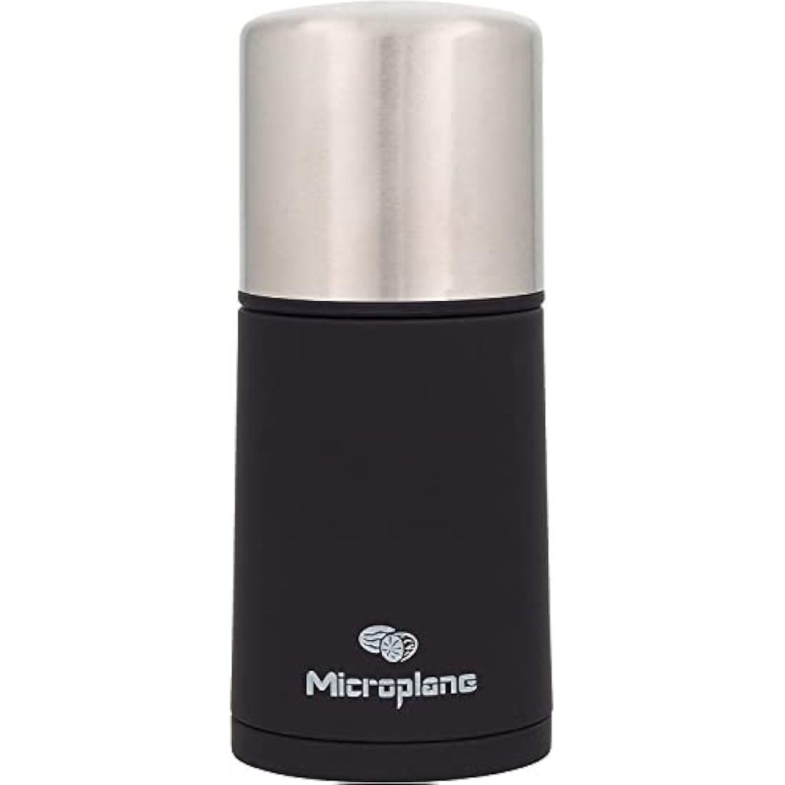 Microplane Spice Mill Stainless steel for Nutmeg Cinnamon Tonka beans,5 x 5 x 13.6 cm