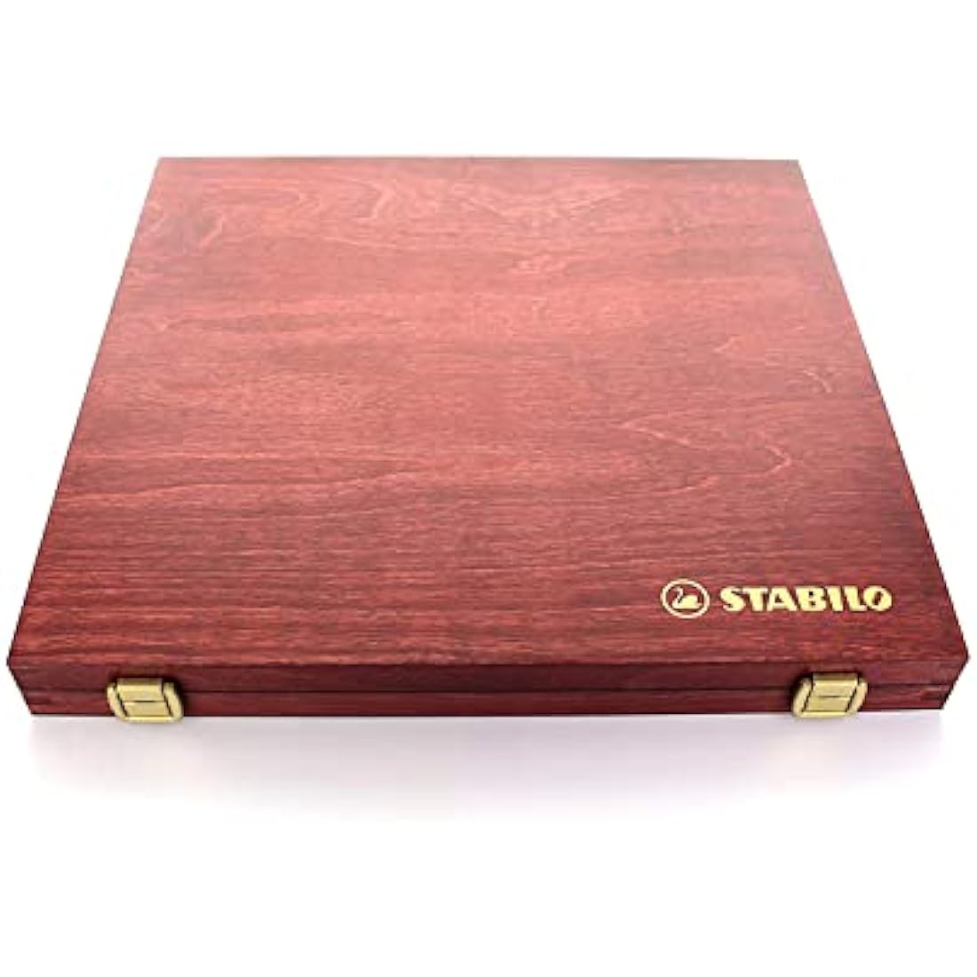 STABILO CarbOthello - Chalk-Pastel Pencil - Wooden Box of 60 - Assorted Colours with Sharpener, Kneaded Eraser and Blending Stump