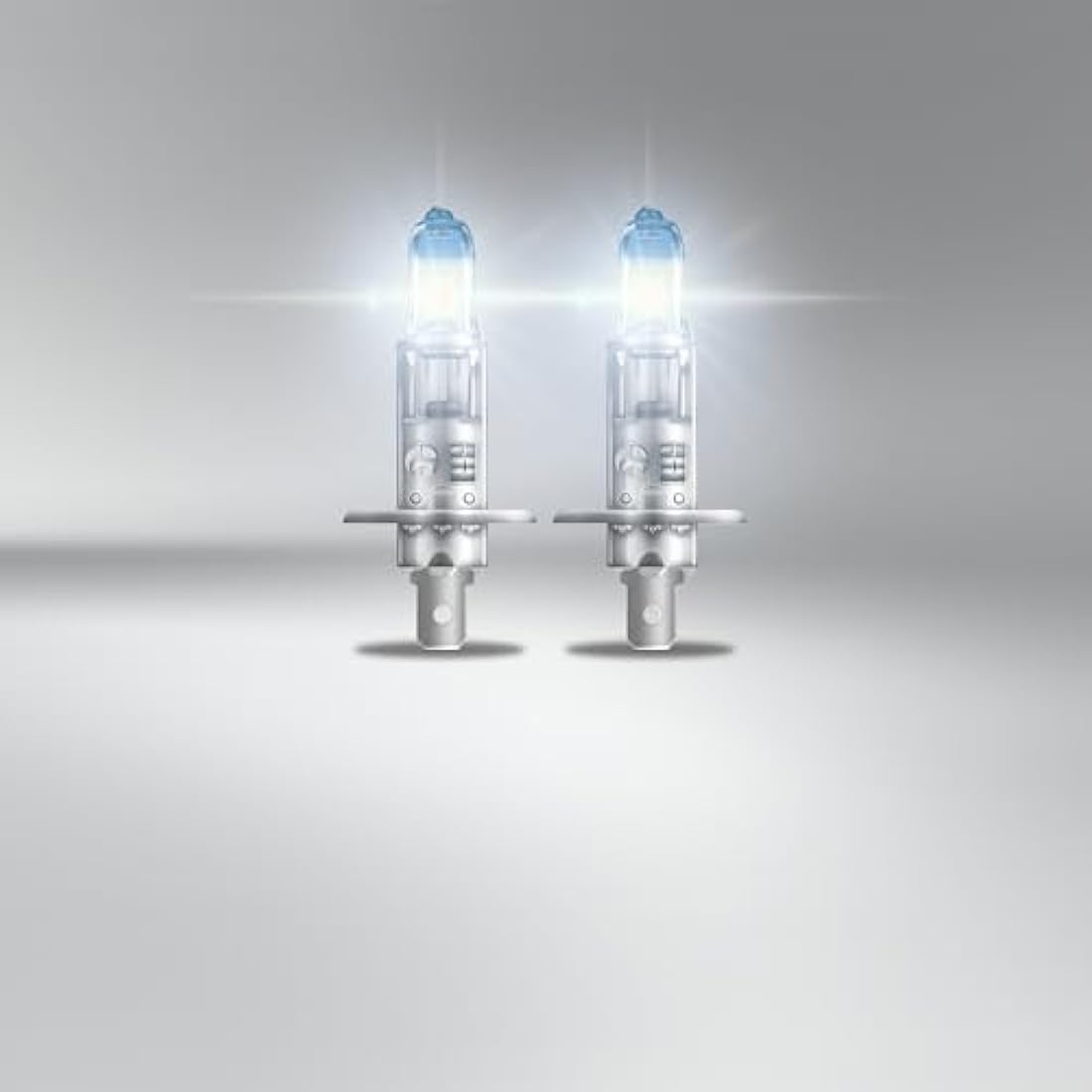 OSRAM Night Breaker Laser H1, Next Generation, plus 150 percent More Brightness, Halogen Headlamp, 64150NL-HCB, 12 V, Passenger Car, Duo Box (2 lamps)
