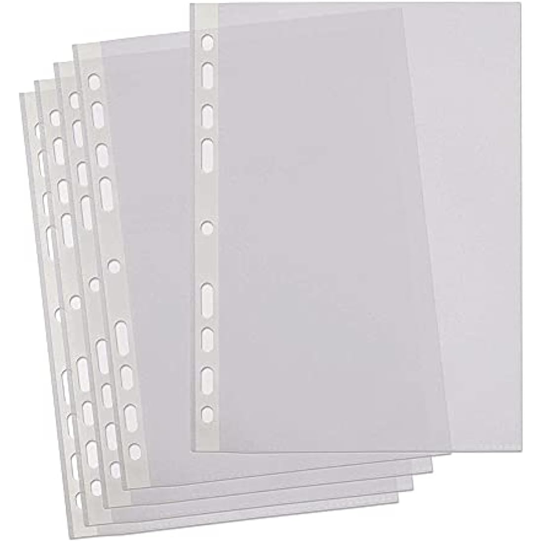 SUMMIT Punched Pockets A4, Embossed, 500 Poly Pockets