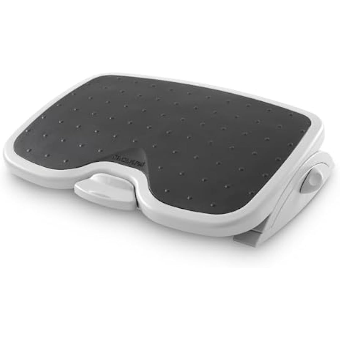 Kensington Adjustable Ergonomic Foot Rest - SoleMate Plus Under Desk Foot Rest for Improved Posture, Siatica and Orthopedic Relief - Grey (56146) , 450 x 350 mm