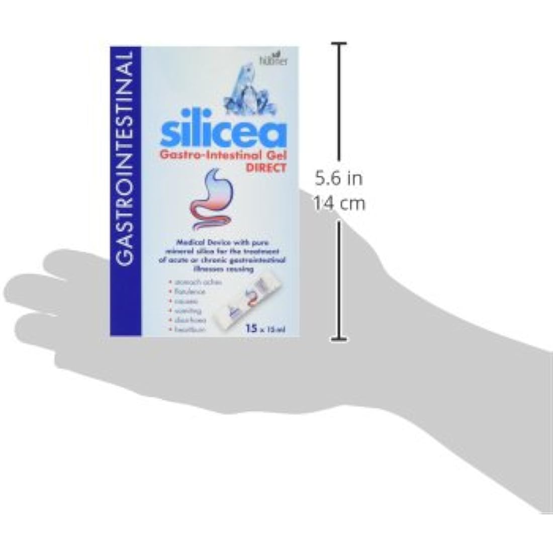 Silicea Gastro Intestinal Direct Sachets - Pack of 15 Sachets