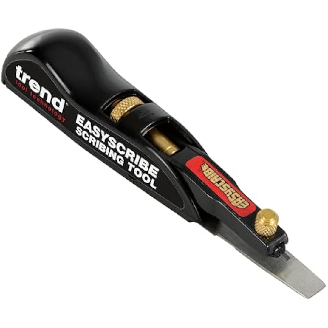 Trend EasyScribe Scribing Tool - Versatile and Accurate Scribing Solution for Carpenters, Joiners, Tilers, Kitchen and Shop Fitters, E/SCRIBE, Black, 1 Count (Pack of 1)