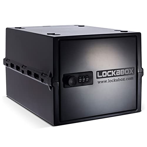 Lockabox One Jet | Premium Lockable Storage Box | 10 Litre Combination Lock Box For Food, Medicine & Home Safety | BPA-Safe