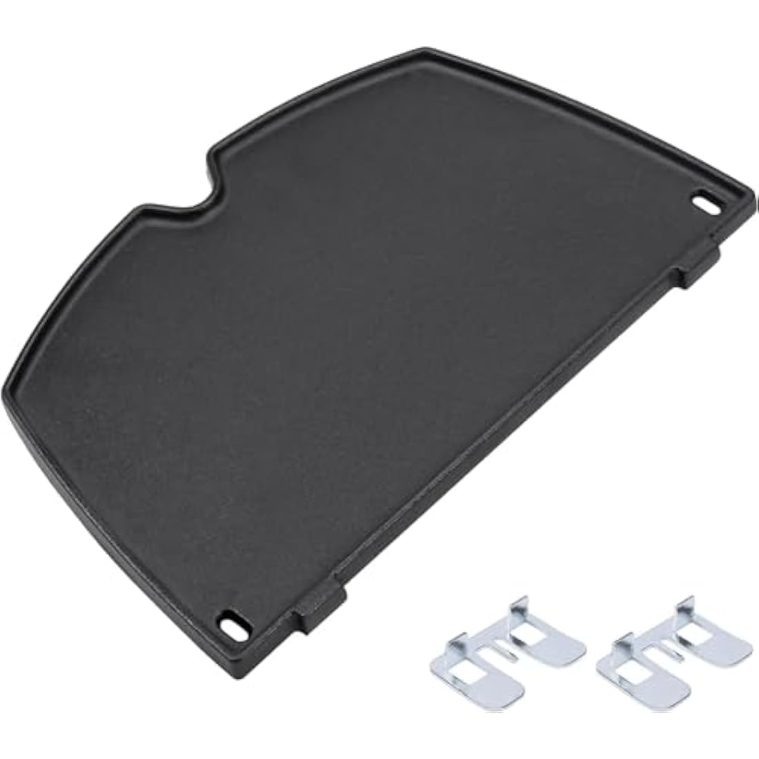 GFTIME 6559 38.9 X 27.5CM Grill Griddle Replacement Part for Weber Q200, Q2000 Series Grills, Cast Iron Grill Plate for Weber Q200, Q220, Q240, Q260, Q2000, Q2200, Q2400, Grill Spare Parts 1 Pack