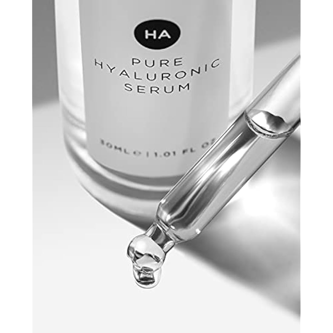 Pestle & Mortar 2% Pure Hyaluronic Acid Serum for face with Vitamin B5, Super-hydrating, Anti ageing, instantly plumps-up the skin, Reduces fine lines and wrinkles, Vegan & Cruelty-Free 30ml