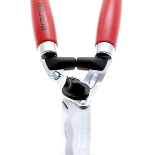 BERGER Hedge Shear Comfort 4590 with Serrated Blade Professional Tool Made of high-Grade Steel Length 54 cm