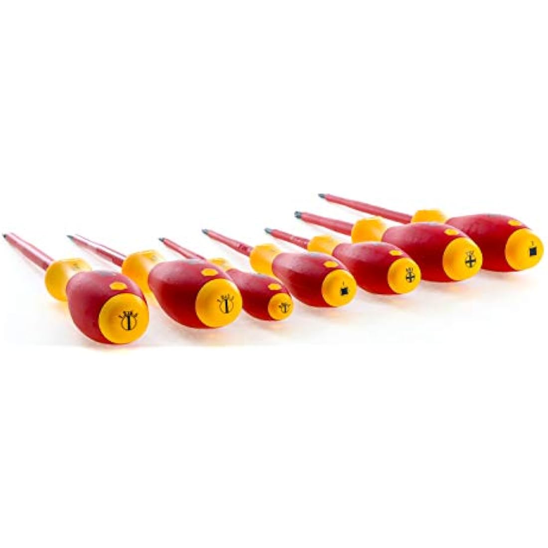 Wiha 32097 | 7 Piece Insulated SoftFinish Screwdriver Set