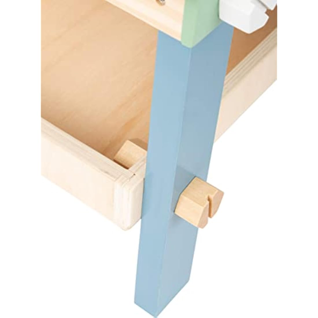 Small Foot 11376 Scanline Workbench Compact, Children's Workbench Made of FSC Wood, with Tools and Accessories