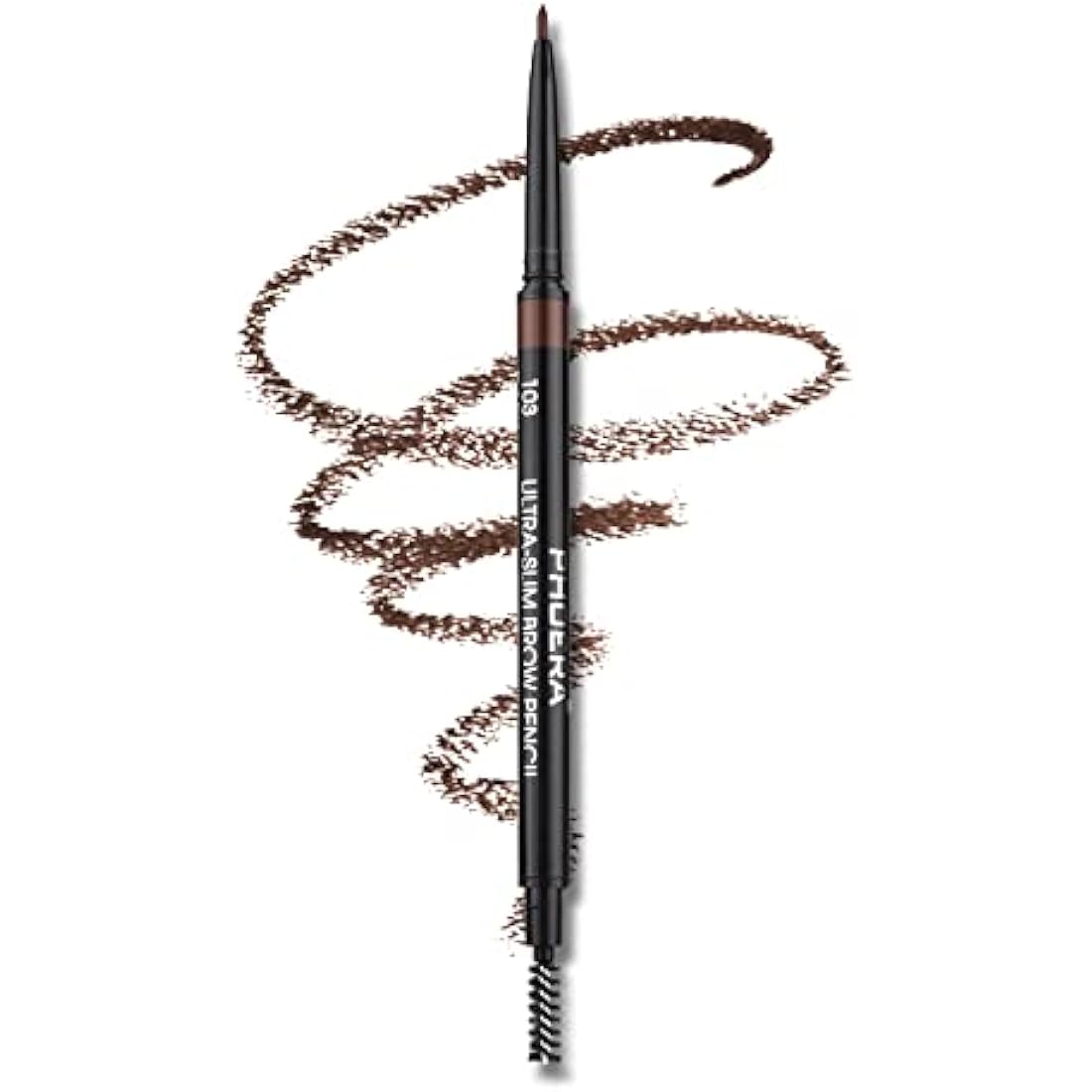 Natural Look Eyebrow Pencil, Long-Lasting & Waterproof, Precise Application, Vegan & Cruelty-Free 0.08g (103#Dark Brown)