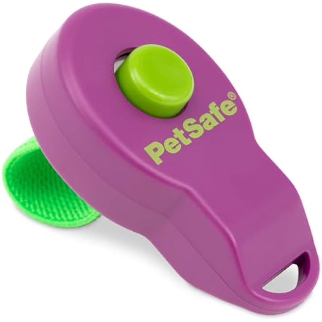 PetSafe Clik-R Training Tool, Training Clicker for Dogs, Reinforces Positive Behaviour, Comfortable Grip, Training Guide Included, Purple