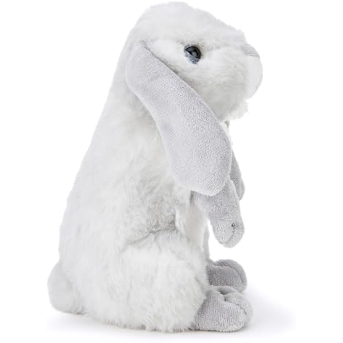 Zappi Co Easter Bunny Plush Toy: Eco-Friendly Grey Rabbit with Floppy Ears, 20cm, Soft & Snuggly, Made from 100% Recycled Materials - Perfect for Easter