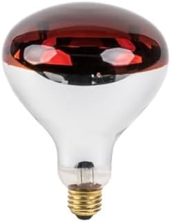 SM Pet Supplies Infrared Radiant Heat Lamp & Red Bulb High Low Switch Poultry Chickens Chicks Puppy Dog & live stock