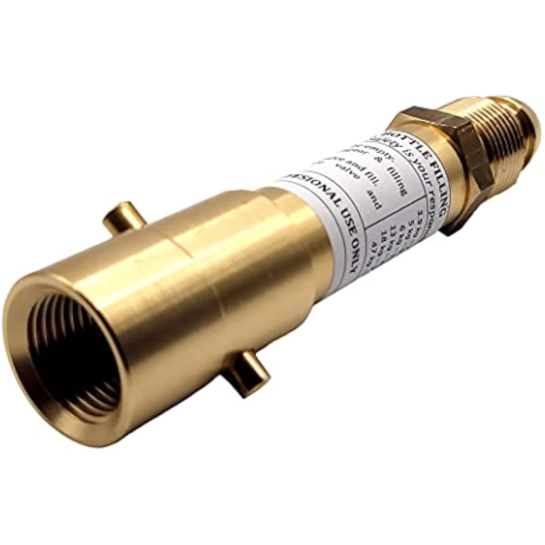 LPG GPL UK Bayonet Propane Gas Bottle Tank Filler Adapter Swivel